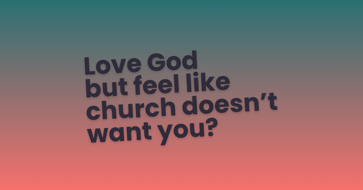 Gay Christian: Love God but feel like church doesn’t want you?